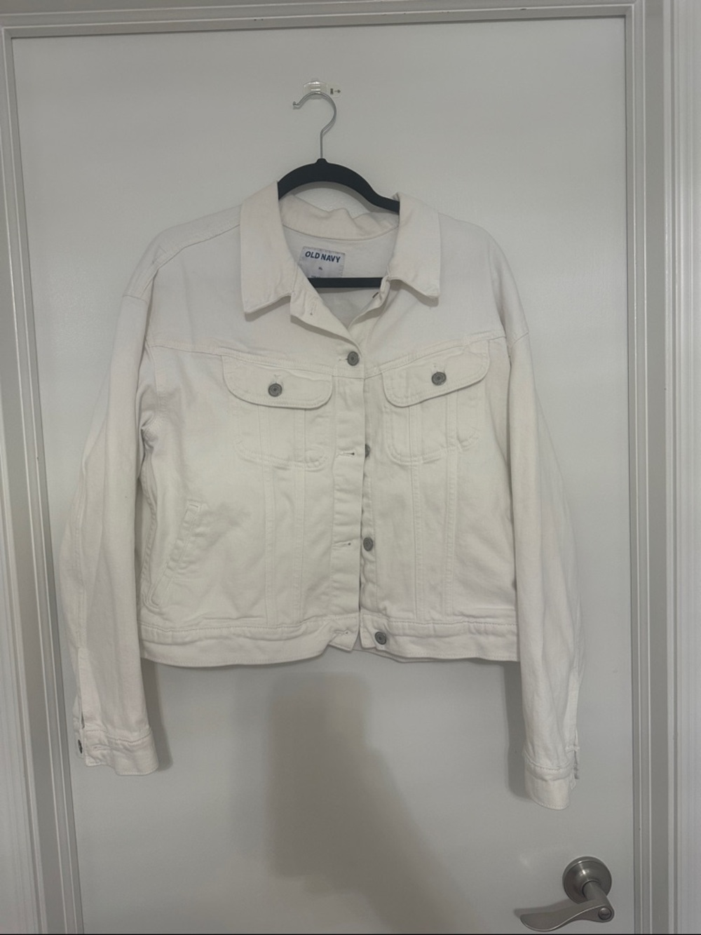 Old Navy Off-White Denim Jacket
